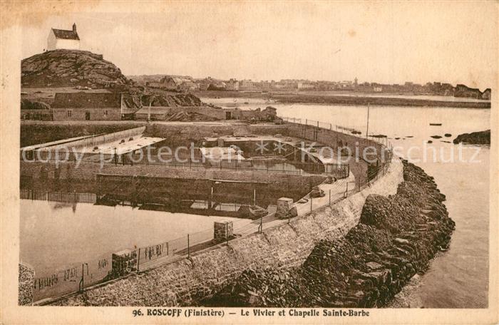 Roscoff Vivier et Chapelle Sainte-Barbe