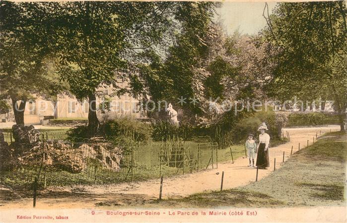 Boulogne-sur-Seine Bilancourt Parc de la Mairie