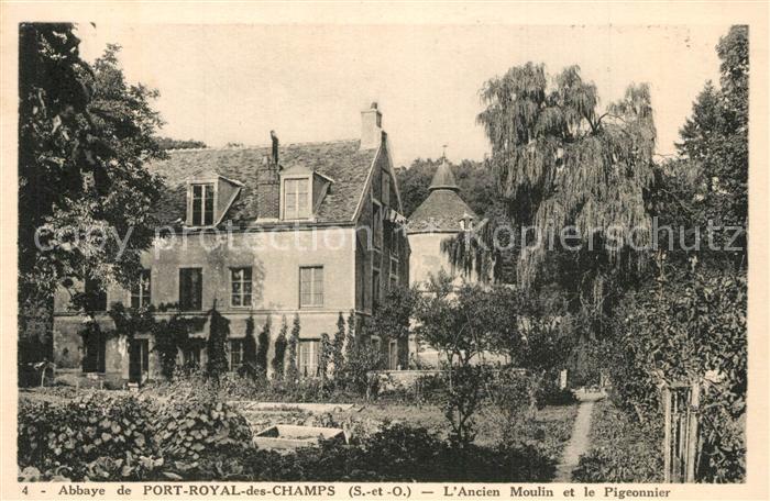 Port-Royal-des-Champs Magny-les-Hameaux 78 Yvelines Abbaye Ancien Moulin Pigeonn