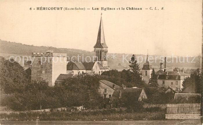 Hericourt Haute-Saone Eglises Chateau