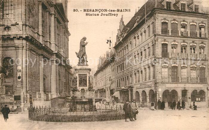 Besancon les Bains Statue Jouffroy