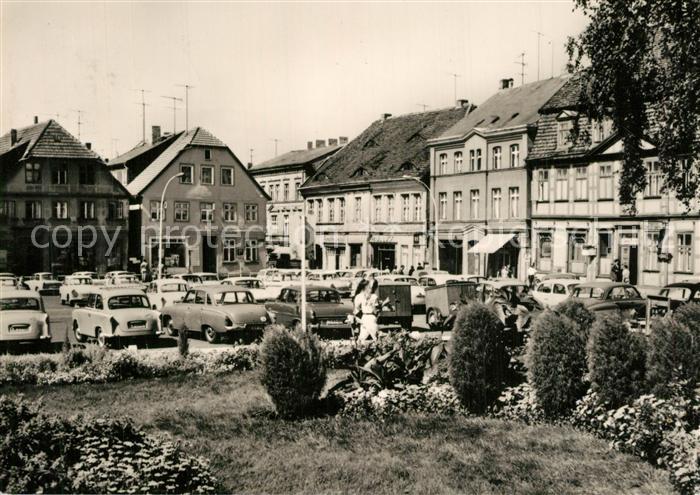 Waren Mueritz Marktplatz