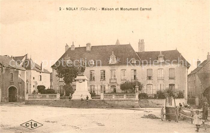 Nolay Cote-d Or Burgund Maison Monument Carnot