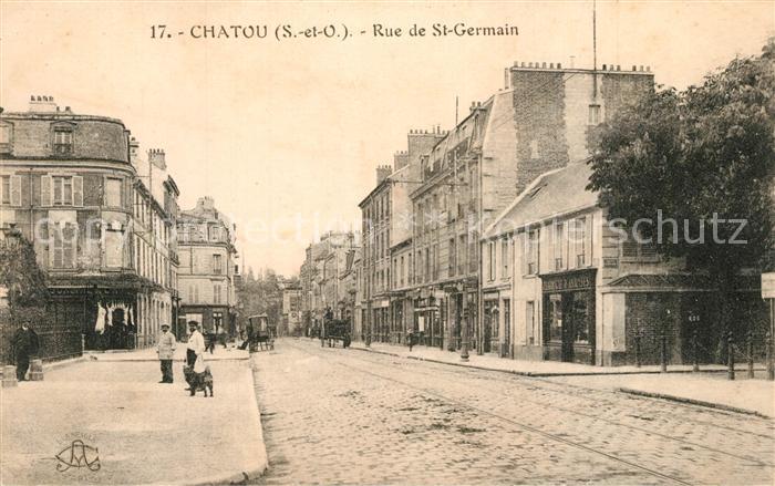 Chatou Rue de Saint Germain