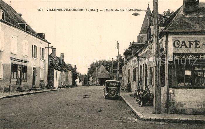 Villeneuve-sur-Cher Route de Saint Florant