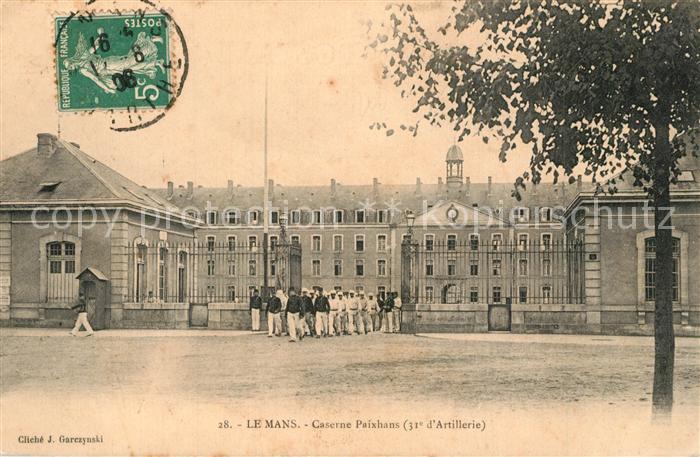 Le Mans Sarthe Caserne Paixhans