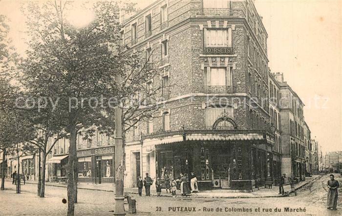 Puteaux Rue de Columbes rue du Marche