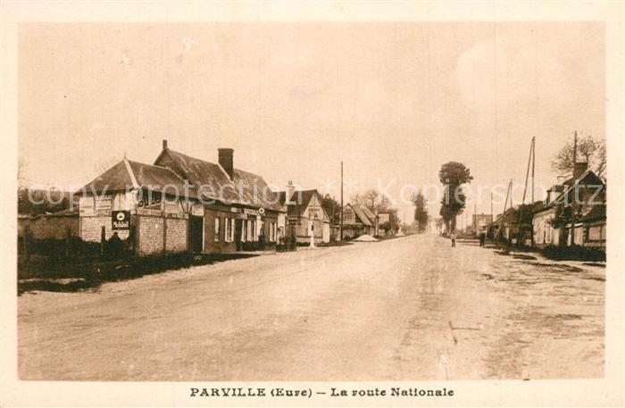 Parville La route Nationale