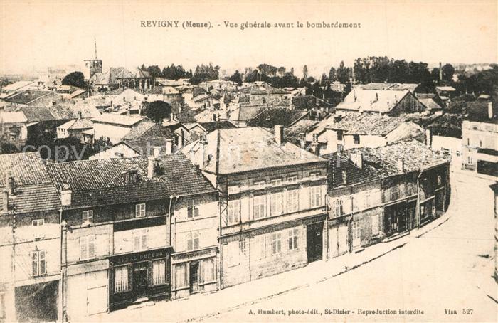 Revigny-aux-Vaches Panorama Avant le bombardement