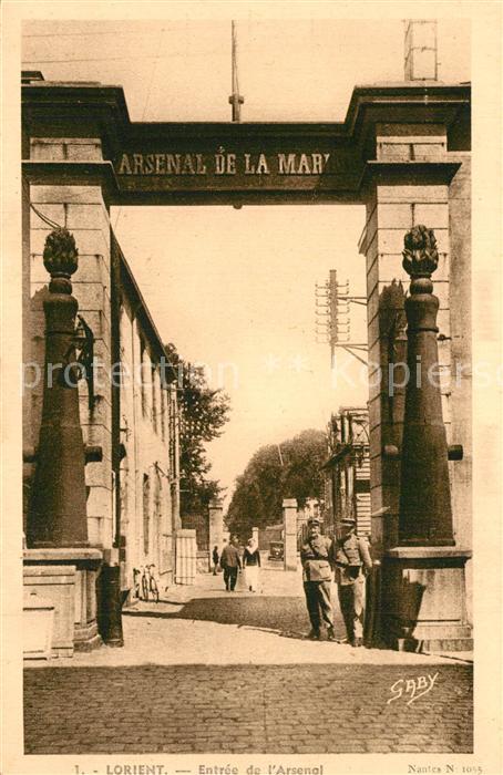 Lorient Morbihan Bretagne Entree de Arsenal