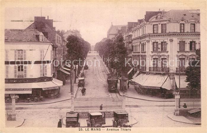 Le Mans Sarthe Avenue Thiers