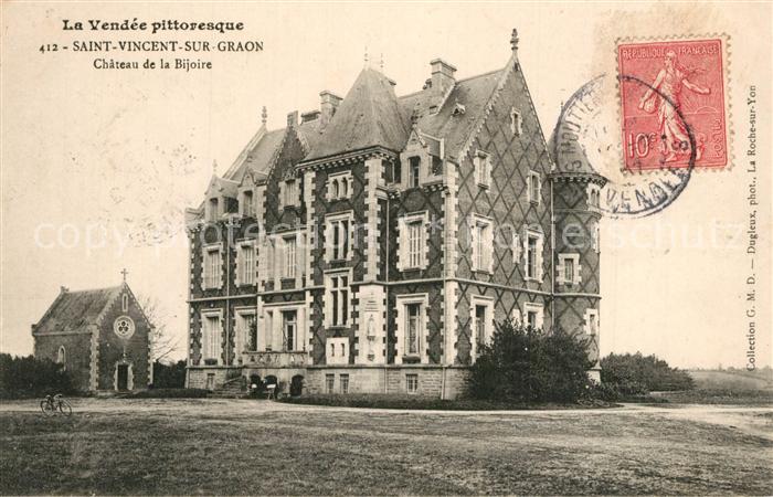Saint-Vincent-sur-Graon Chateau de la Bijoire