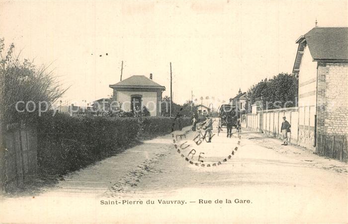 Saint-Pierre-du-Vauvray Rue de la Gare