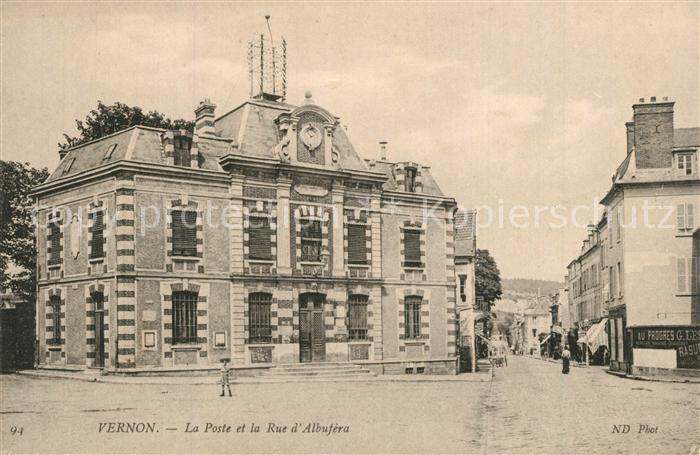 Vernon Ardeche La Poste Rue d Albufera