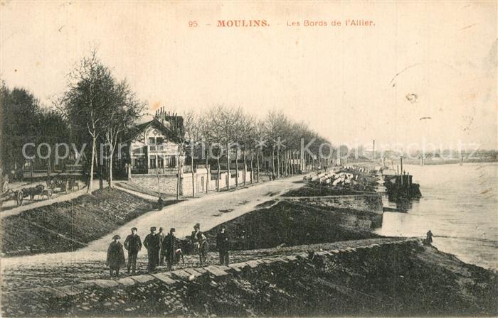 Moulins Allier Les Bords de l Allier