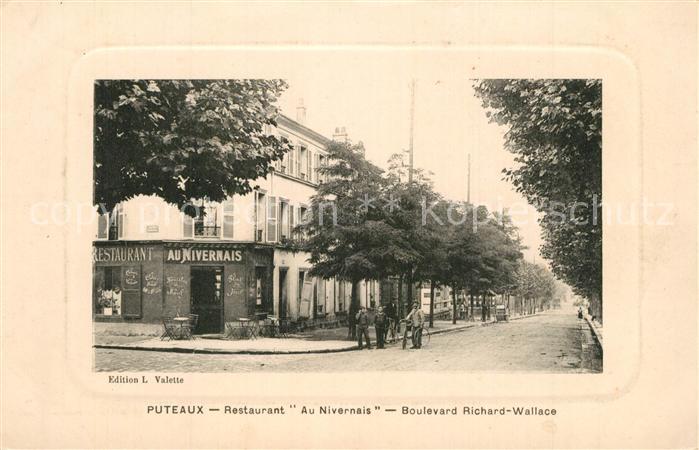 Puteaux Restaurant Au Nivernais Boulevard Richard Wallace