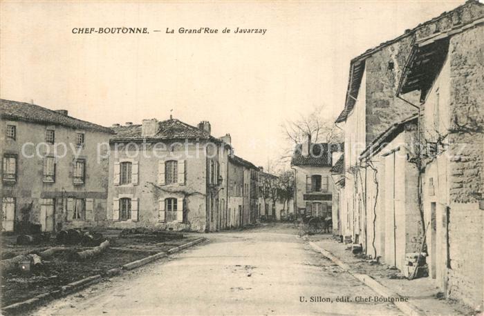 Chef-Boutonne La Grand Rue de Javarzay