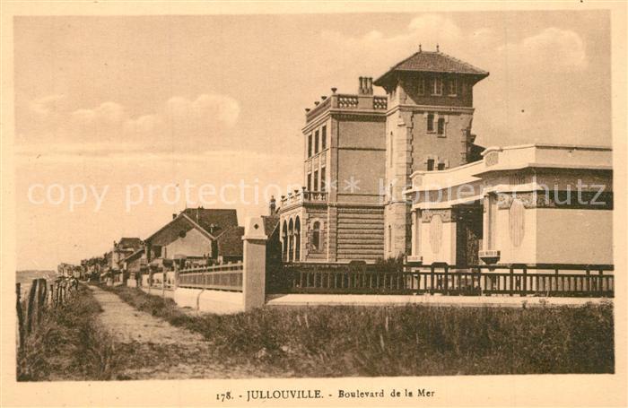 Jullouville Boulevard de la Mer