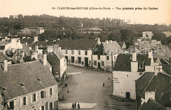 Plestin-les-Greves Panorama Clocher