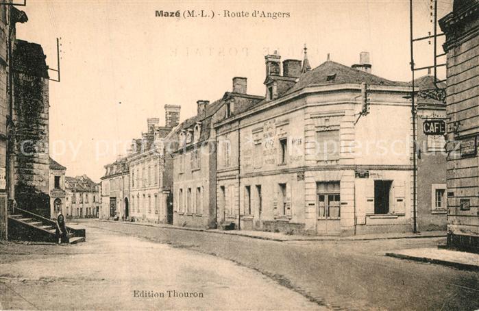 Maze Maine-et-Loire Route d Angers