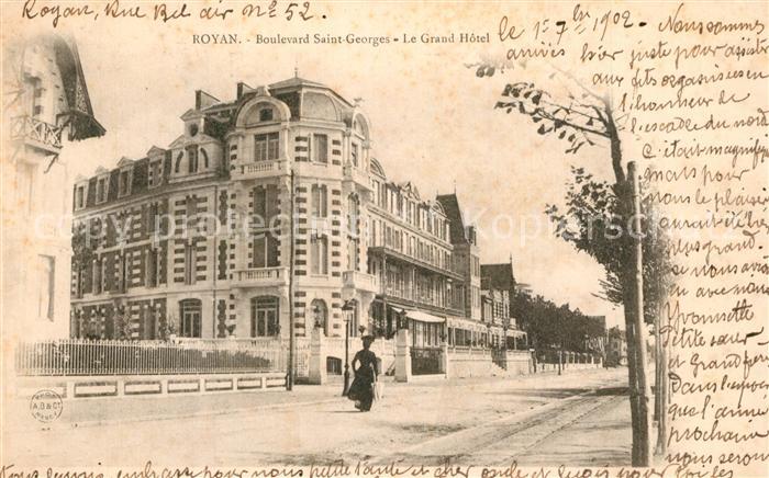 Royan 17 Boulevard Saint Georges Grand Hotel