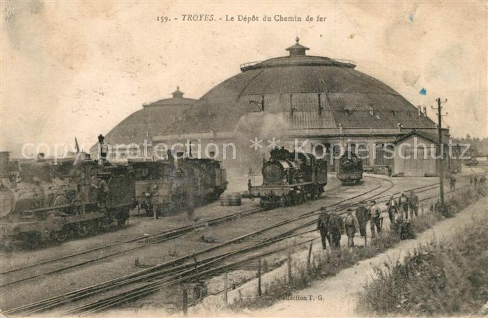 Troyes Aube Dede du Chemin de fer