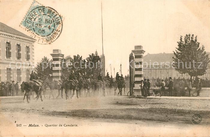 Melun Seine et Marne Quartier de Cavalerie