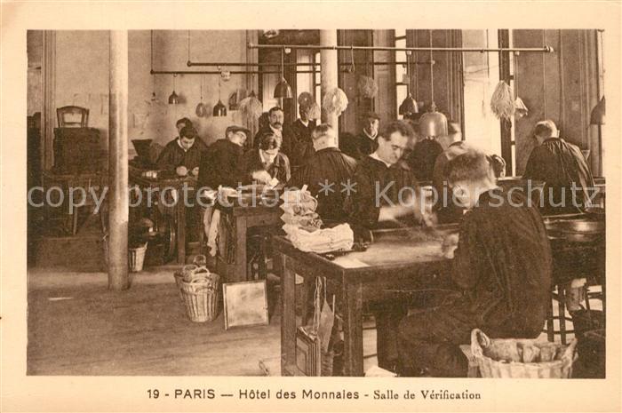 Paris Hotel des Monnaies Salle de Verification