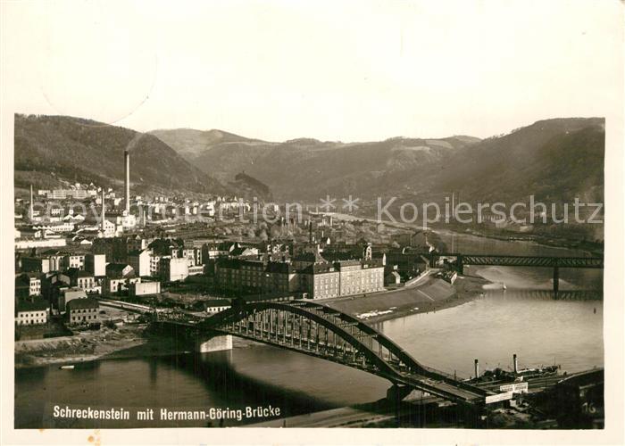 Bad Aussig Tschechien Hermann Goering Bruecke Schreckenstein