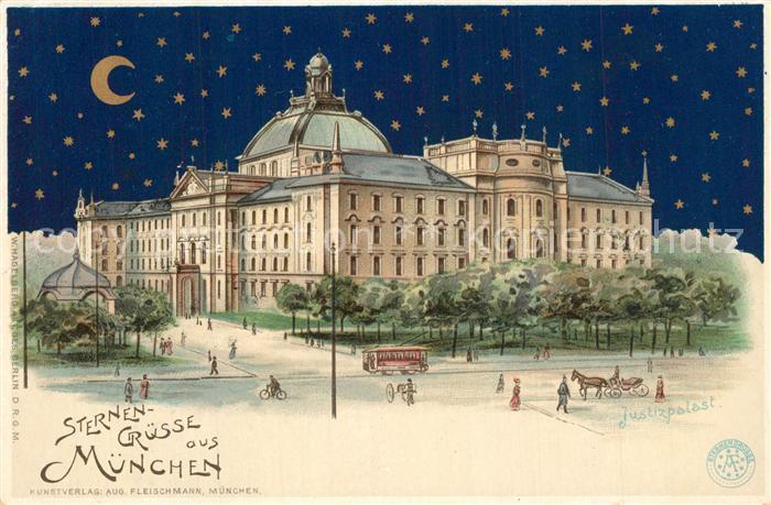 Verlag Hagelberg W. Nr. M?nchen Justizpalast