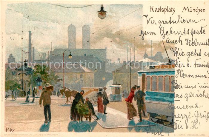 Kley M?nchen Karlsplatz