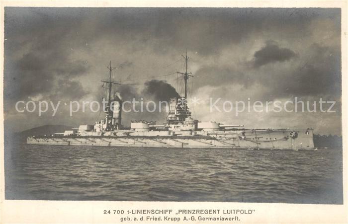 Marine T-Linienschiff Prinzregent Luitpold Kru