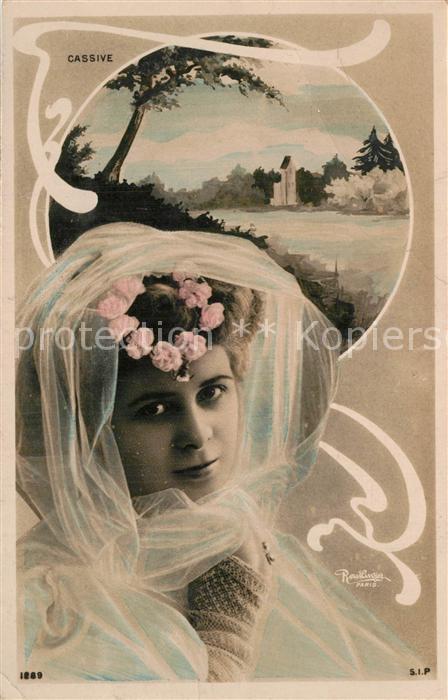 Foto Reutlinger Paris Cassive Frau