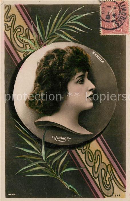 Foto Reutlinger Paris Nebbia Frau