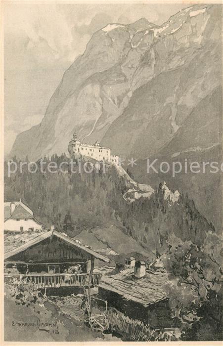 Compton E. H. Feste Hohen-Werfen Pass Lueg