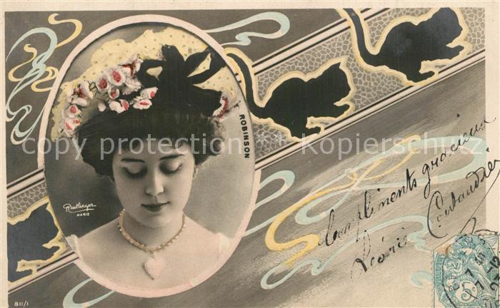 Foto Reutlinger Paris Schauspielerin Robinson