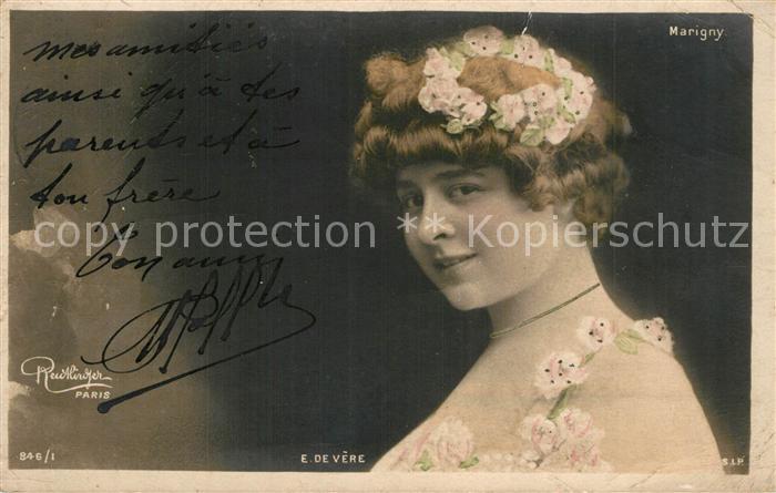 Foto Reutlinger Paris Schauspielerin Elise de Vere