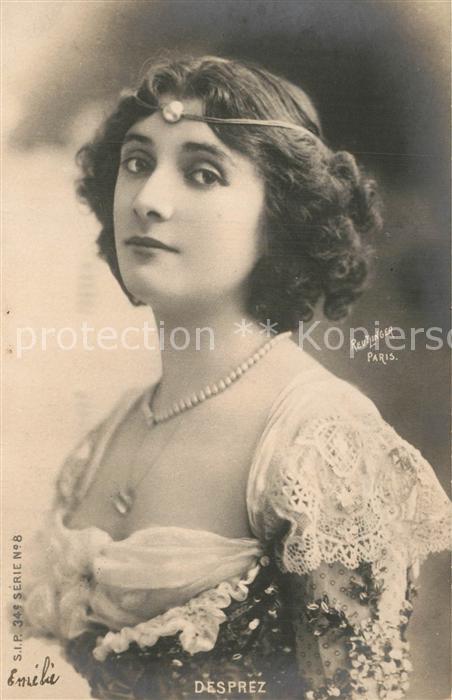 Foto Reutlinger Paris Schauspielerin Desprez