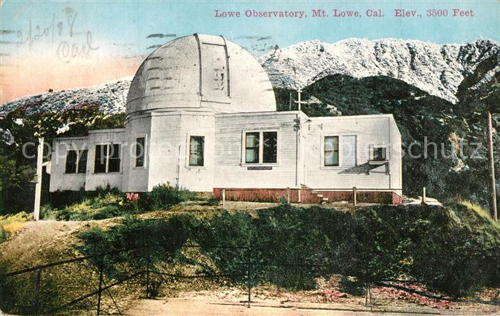 Observatorium Sternwarte Urania Lowe Observatory California
