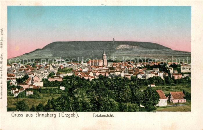 Verlag Braun Nr. 4825 Annaberg Erzgebirge