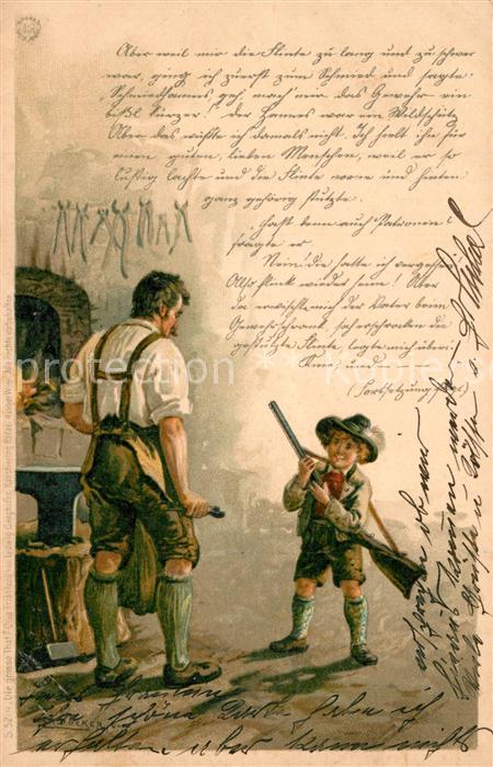 D?cker E. Schmied Serie Die grosse Tat Ludwig Ganghofer