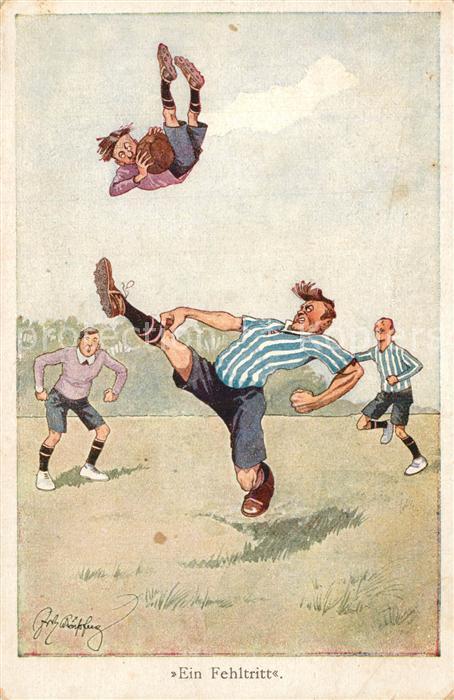 Sch?npflug Fussball Fehltritt