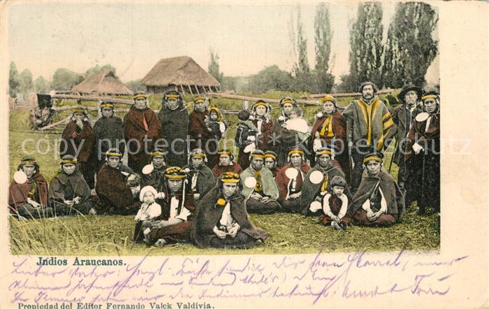 Indianer Native American Indios Araucanos