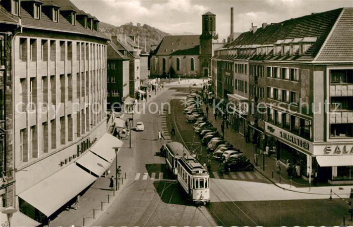 Strassenbahn Hagen Westfalen Mittelstrasse
