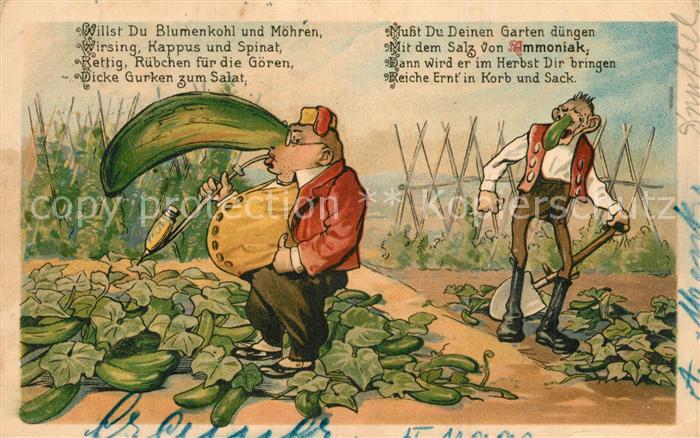 Humor M?nner Pfeife Ernte Gem?se Gurke Ammoniak