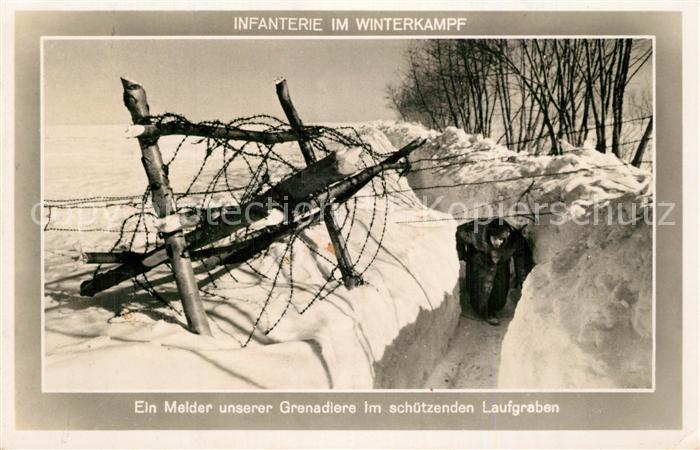 Militaria Sch?tzengraben Grenadier Infanterie Deutschland