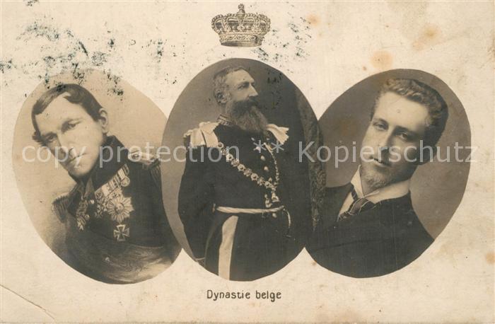 Adel Belgien Dynastie Belge Leopold I. Leopold II. Albert I.