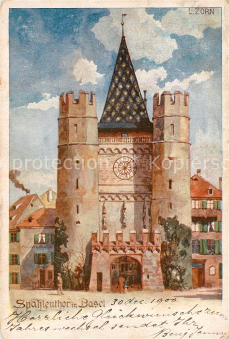 Zorn L. Basel Spalentor