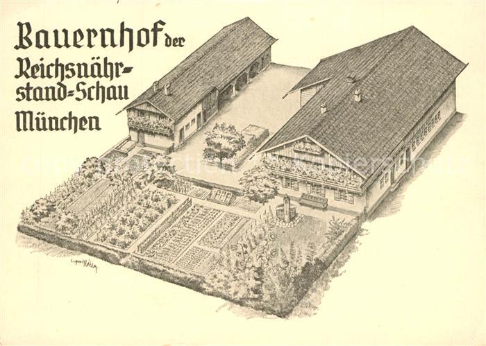 Bauernhof Reichsn?hrstandschau M?nchen Handwerk
