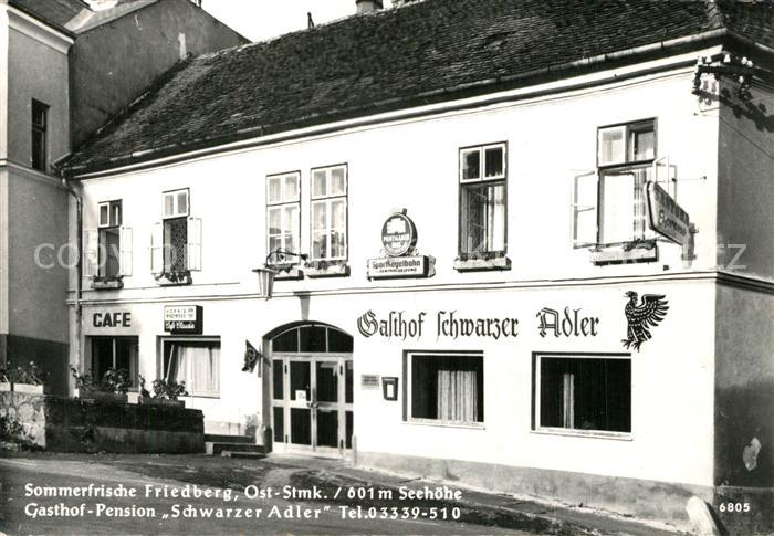 Friedberg Steiermark Gasthof-Pension Schwarzer Adler